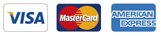 Visa, MasterCard, AmericanExpress